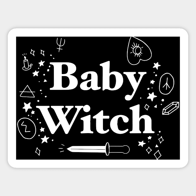 Witch Yes! Featuring Baby Witch! Sticker by Witch, Yes!